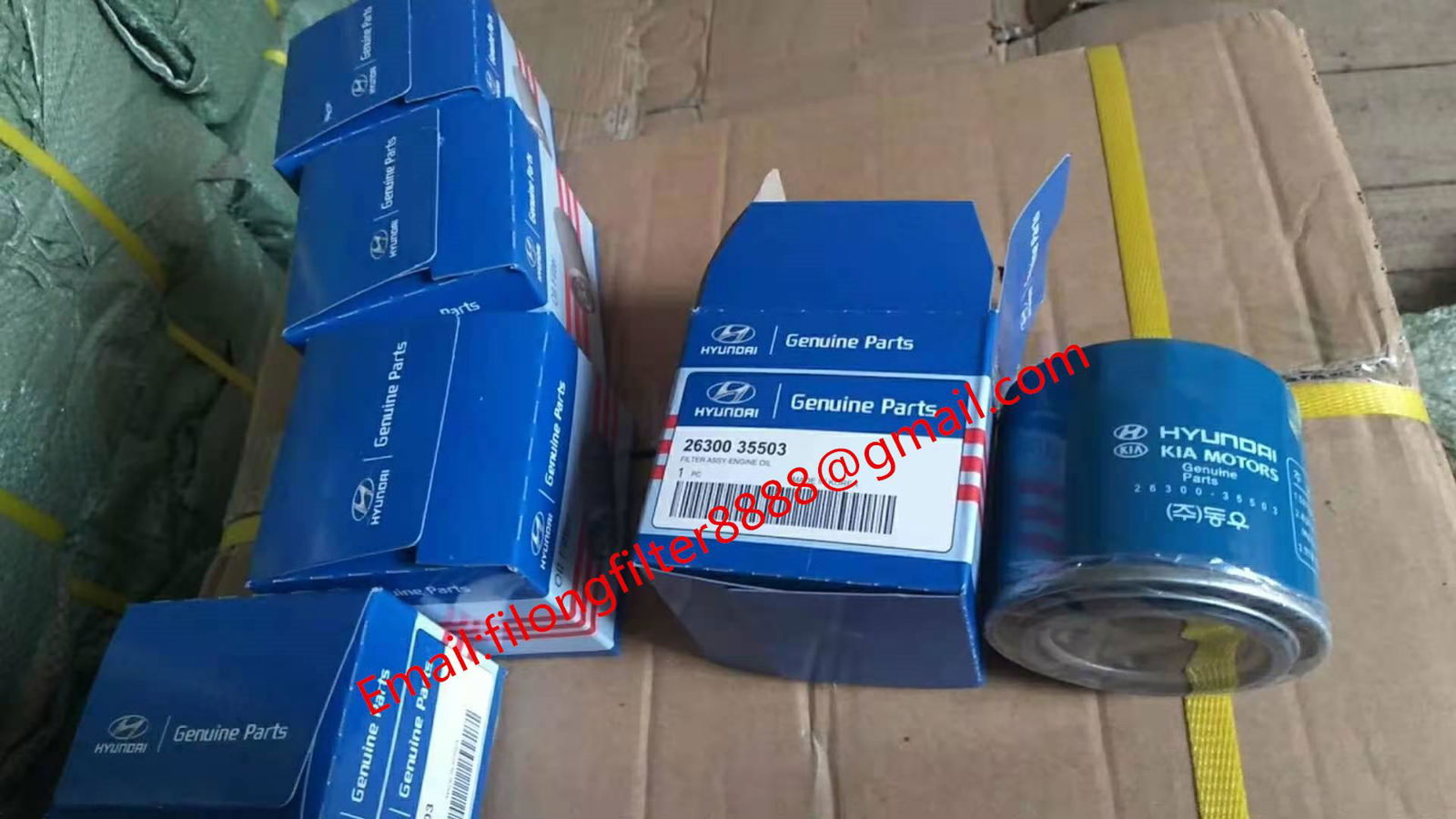 Genuine Kia/HYUNDAI Spin Off oil filter OEM 26300-35503  2630035503