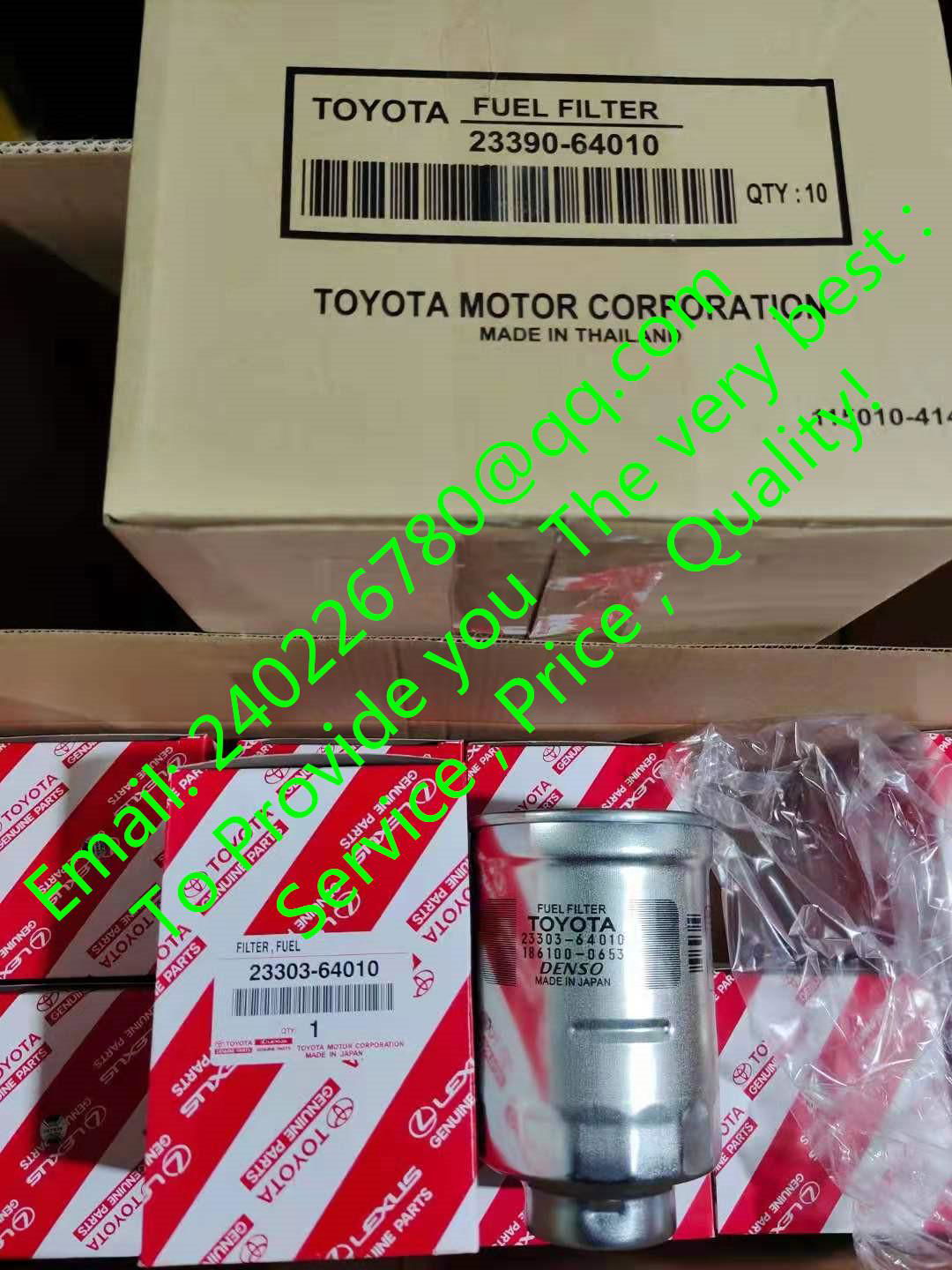 FOR TOYOTA Hilux  Fuel Filter 23303-64010  2330364010 23303-64020  23390-64010  