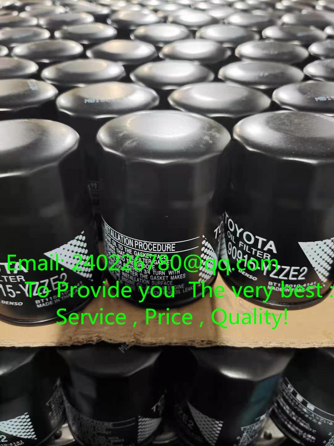FOR TOYOTA Camry/Corolla Oil Filter  90915-YZZE2 90915YZZE2 90915-10002   4