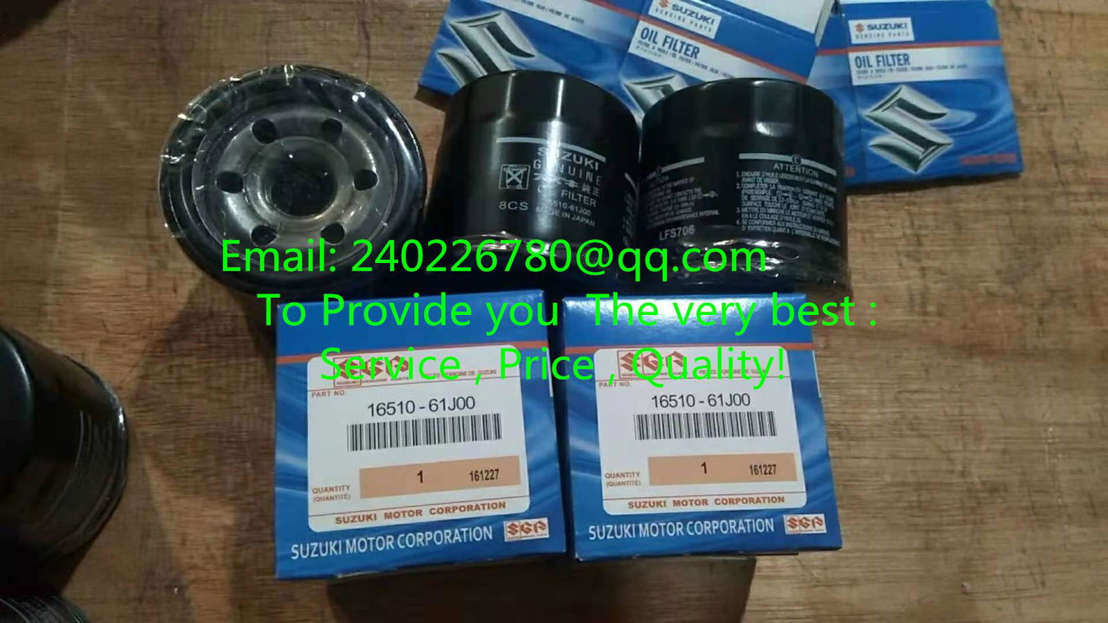 FOR SUZUKI MOTOR Oil Filter  16510-61J00 16510-82703 15601-87703 96570765 15601-87702