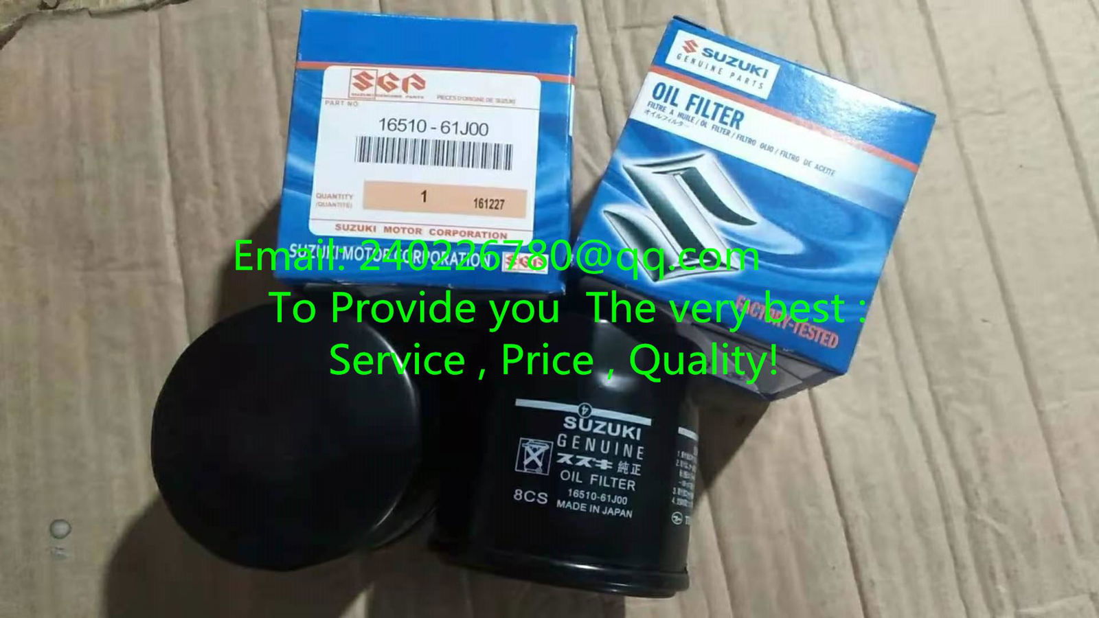 FOR SUZUKI MOTOR Oil Filter  16510-61J00 16510-82703 15601-87703 , 16510-84M00  