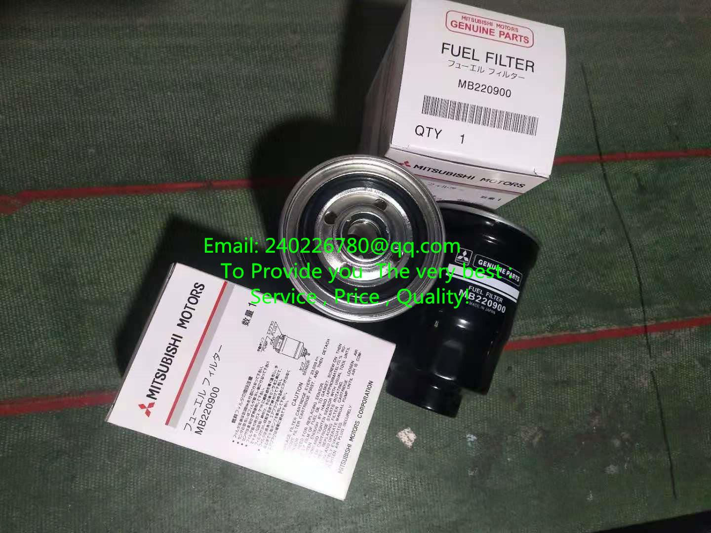  For Ｍitsubishi Fuel filter MB220900 31973-44000 WK940/16  23303-87309 31973-44001