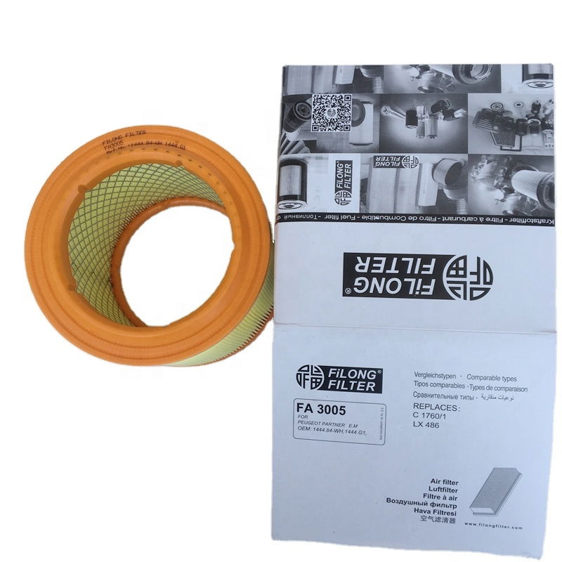 FILONG manufacturer Air filter FA-3005 1444.84 1444.G0 C1760/1 LX486 AR308 CA5456 E635L A1034 SB096 1444G1 1444WH 