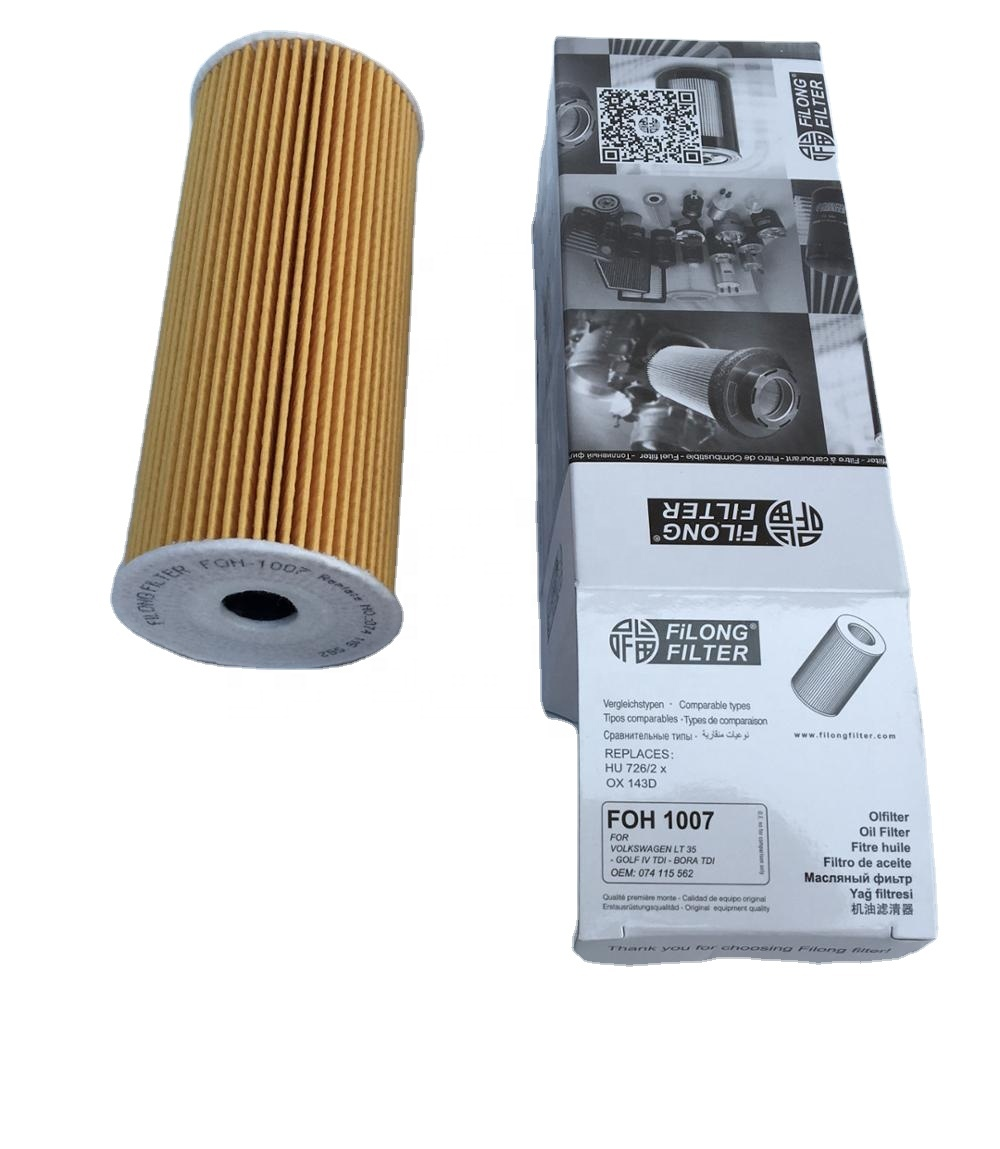 FILONG AUTOMOTIVE FILTERS FOH-1007 038115466 074115562 HU726/1x  HU726/2x OX143D OX143DECO  E154HD48 CH8530 OE640/1