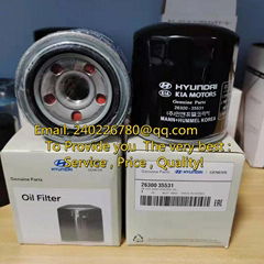 HYUNDAI / KIA MOTORS 26300-35531 , truck Oil Filter Manufacturers In China , oil filters manufactory in china,Oil Filter Supplier In China,auto filters manufactory in china,automotive filters manufactory in china,China Oil filter supplier