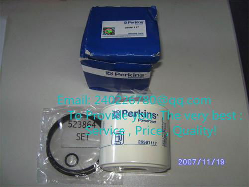 Perkins Filter Powrpart Supplier for 2654403 2654408 26561117 26560137 2654A111 4