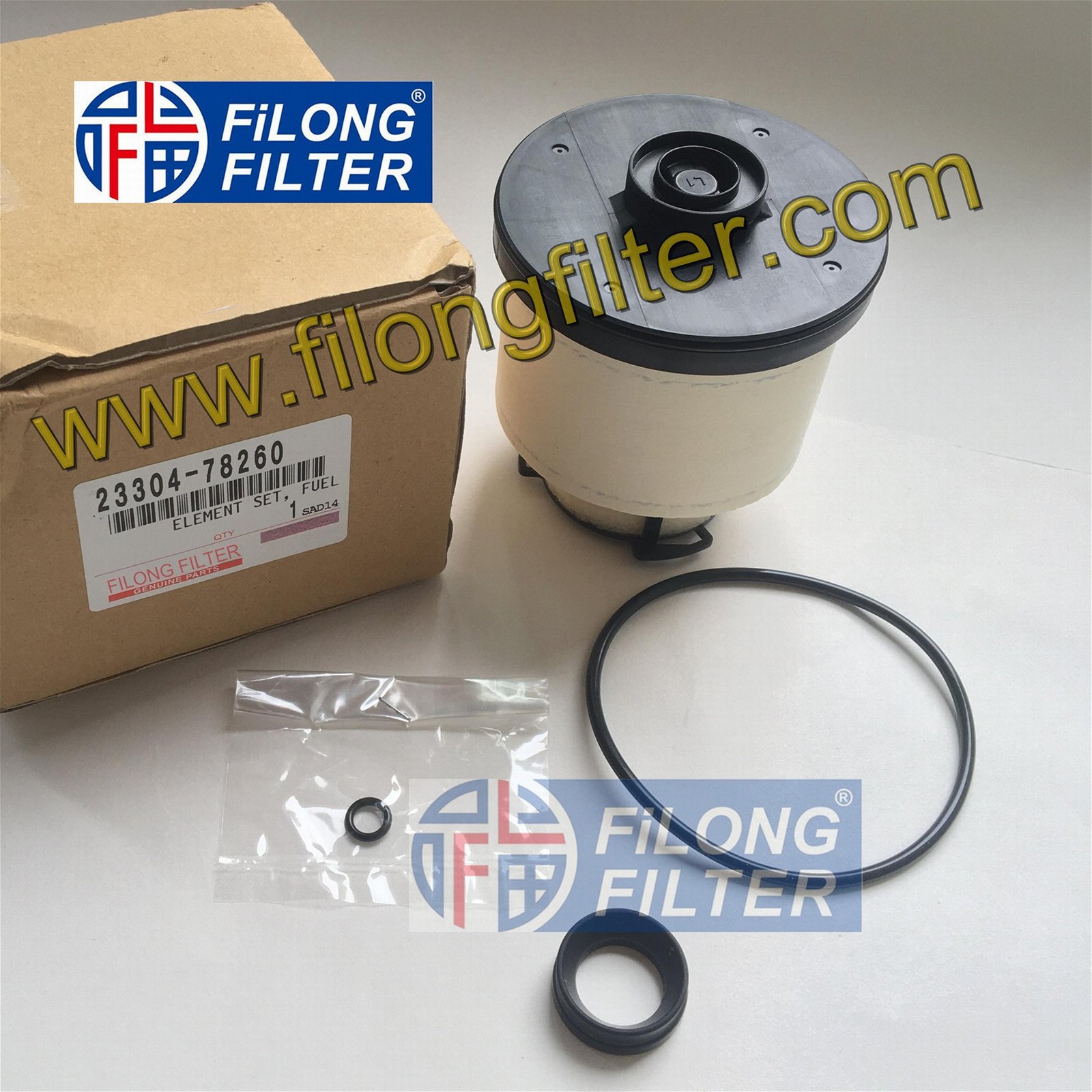 Fuel Filter: FFH-90095,23304-78260, 2330478260;  OEM Number:  HINO	23304-78260,2330478260 Reference Number:  FILONG	 FFH90095  Description and application:  FOR HINO DUTRO 2018 TKG-XZU655M;