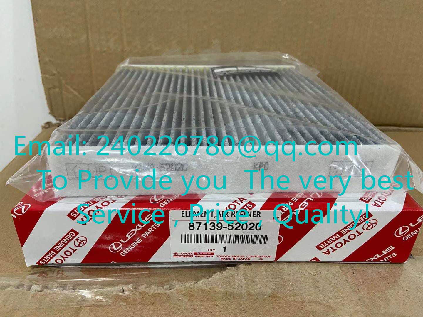 FOR TOYOTA Hilux CABIN FILTER  87139-06080 87139-30040 87139-52020  3
