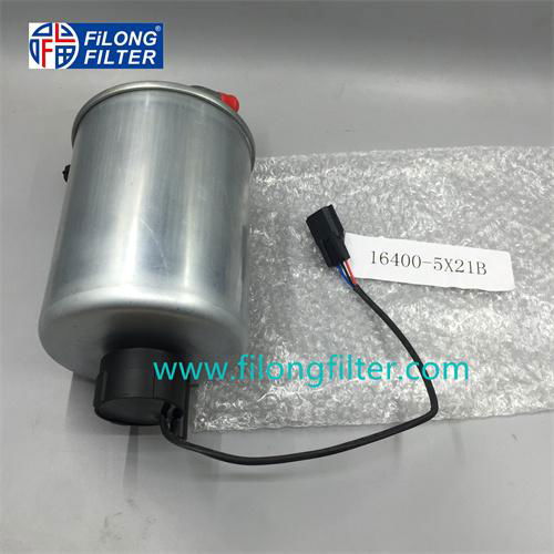 16400-5X21B, 16400-5X21A  2401801 NISSAN Navara fuel filter  FILONG Supplier
