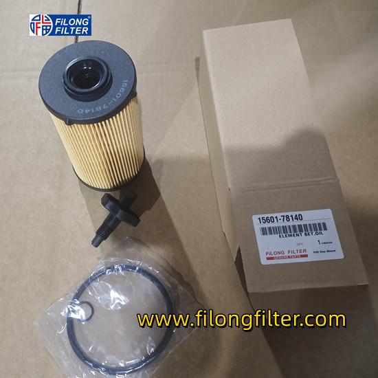 OIL FILTER 15601-78140， 1560178140 FOR HINO DUTRO N04C-T 4.0L 2018 O/F FROM FILONG FILTER MANUFACTURER.  