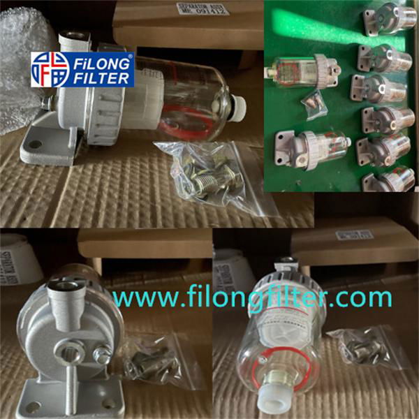 separator filter diesel fuel assy for MITSUBISHI ME121646 ,ME091412 ,ME039811   4
