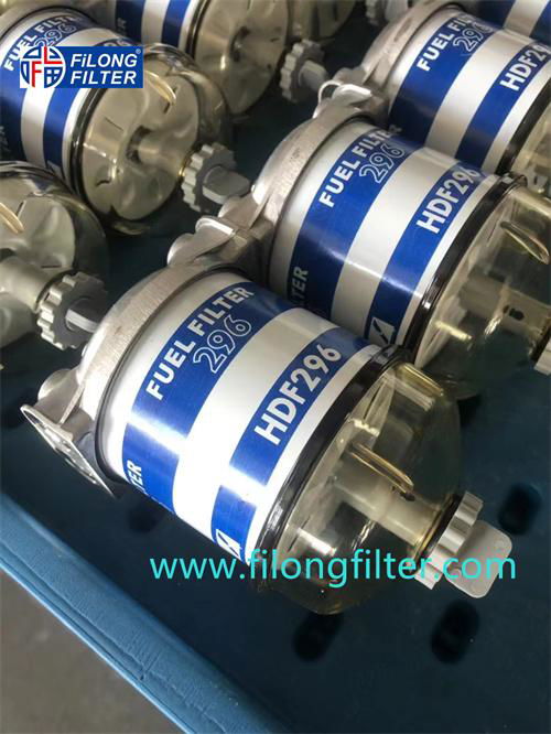 Engine fuel water separator filter ,Filter Assembly P556245 CAV296  7111-296 26561117
