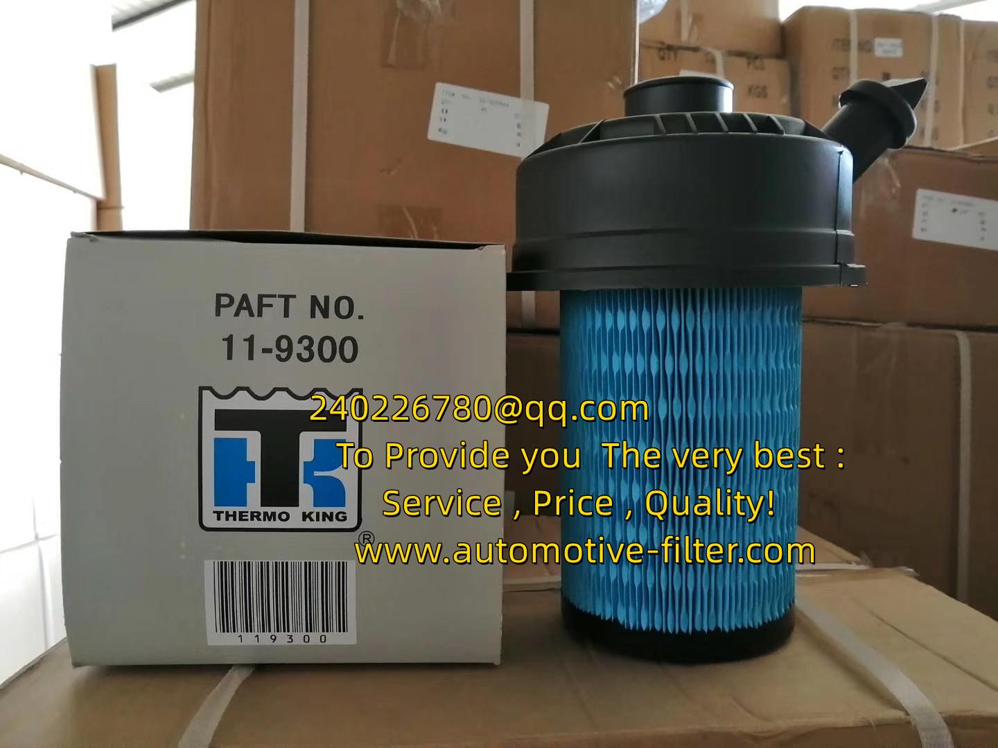 ThermoKing Air Filters 119300 China Manufacturer Use For