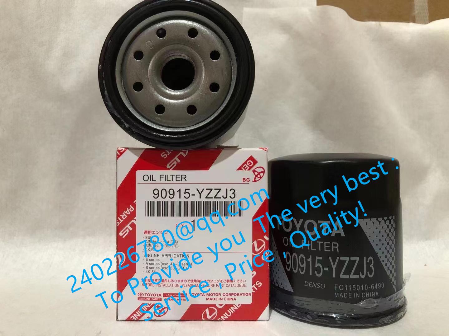 TOYOTA OIL FILTER 90915-10009  90915-YZZF2 90915-YZZJ1  90915-YZZJ3 90915-YZZJ4 