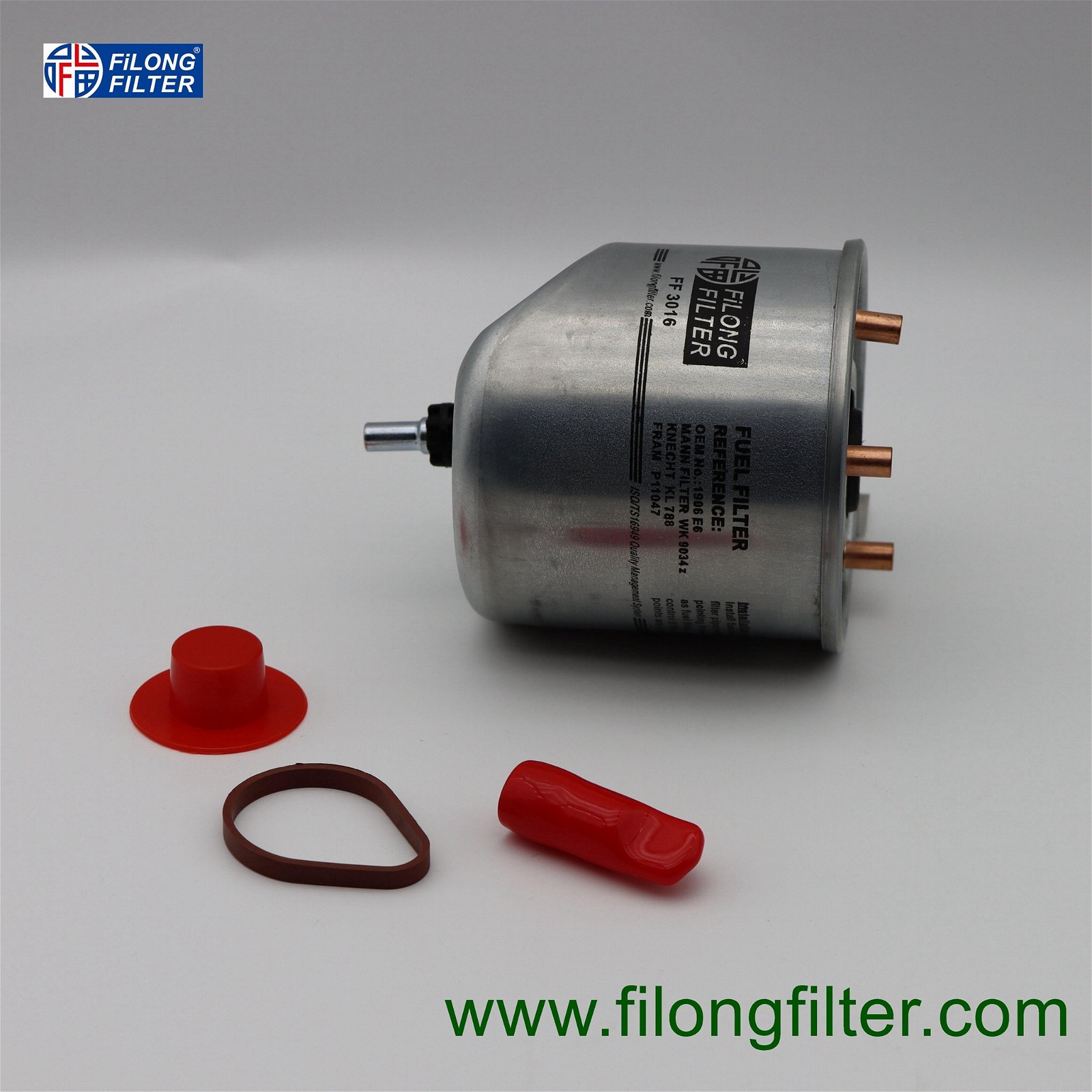 FILONG  fuel filter Supplier &Manufacturer for  FPEUGEOT  CITROËN  1906E6, WK9034z,P11047 1906E6, 9809721080,1906.E6  ,CITROËN	1906E6, 9809721080,1906.E6 FIAT	9672320980 PEUGEOT	1611659480, 190197, 1906E6 TOYOTA	SU001A0684, SU001A2898  ALCO FILTER	SP1406 CLEAN FILTER	DN2715 COMLINE	EFF246 CoopersFiaam	FP5938 DELPHI	HDF625 FILONG	FF3016 FRAM	P11047 HENGST FILTER	H350WK JS ASAKASHI	FS0099 KNECHT	KL788 MAHLE FILTER	KL788, KL944 MANN-FILTER	WK9034z MECAFILTER	ELG5406 MULLER FILTER	FN292 PURFLUX	CS762 SCT Germany	ST6507 TECNOCAR	RN507 UFI	2412700 UNIPART	GFE5555