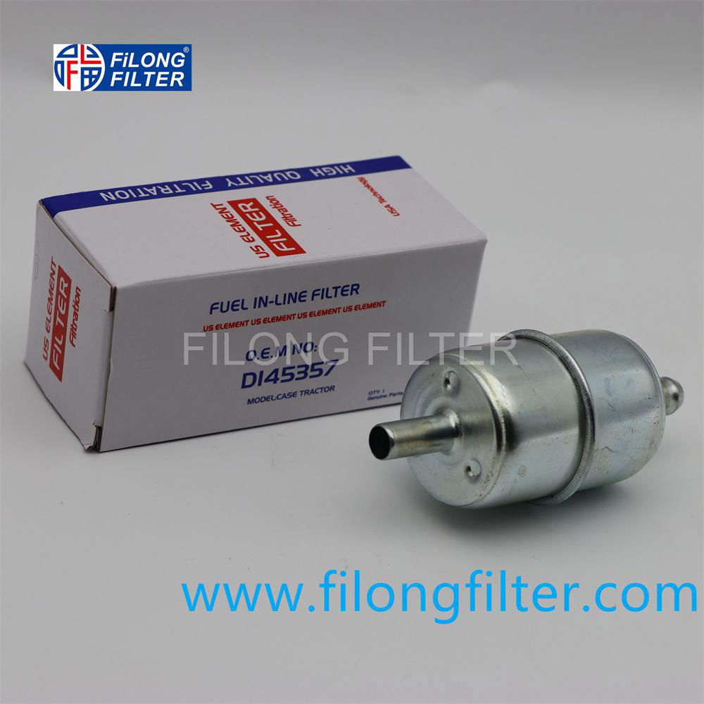 FILONG FILTER, FUEL  IN-LINE FILTER FOR CASE TRACTOR ; FF-90082,D145357, FF5239 ,BF1052 OEM Number: CASE	D145357 Reference Number: BALDWIN	BF1052 FILONG	FF90082 DONALDSON	P550433,P170841 HASTINGS	FF1123 FLEETGUARD	FF5239