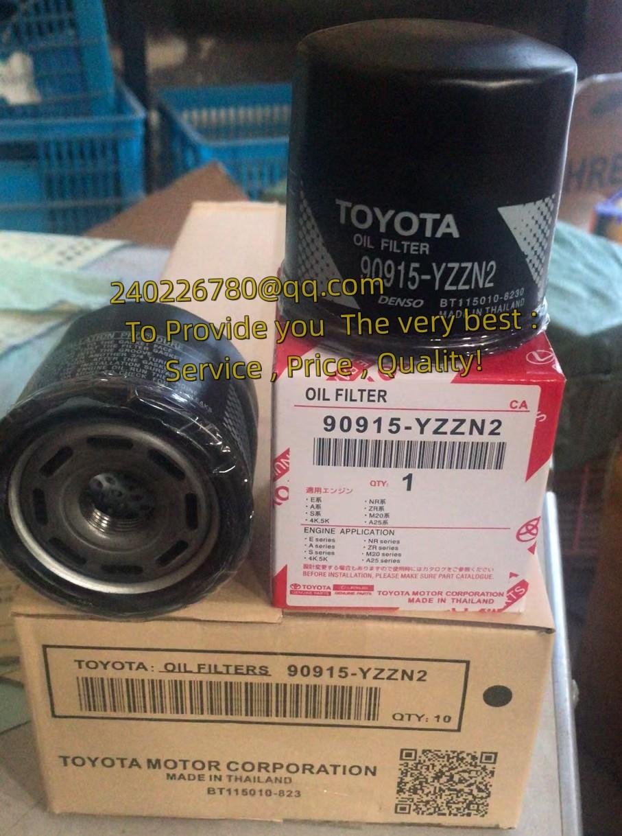 FOR TOYOTA OIL FILTER 90915-10010,90915-YZZN2,90915-YZZM3 2