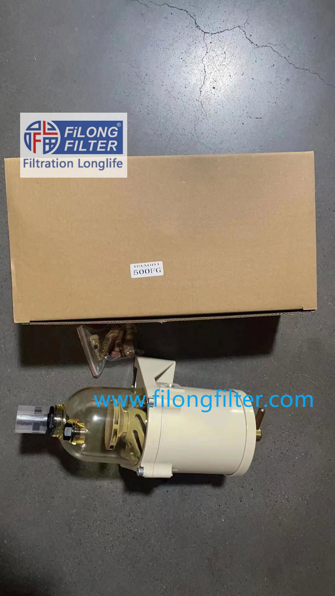 Diesel Generator Set Fuel Water Separator Assembly Fuel Filter 1000FG 1000FH     4