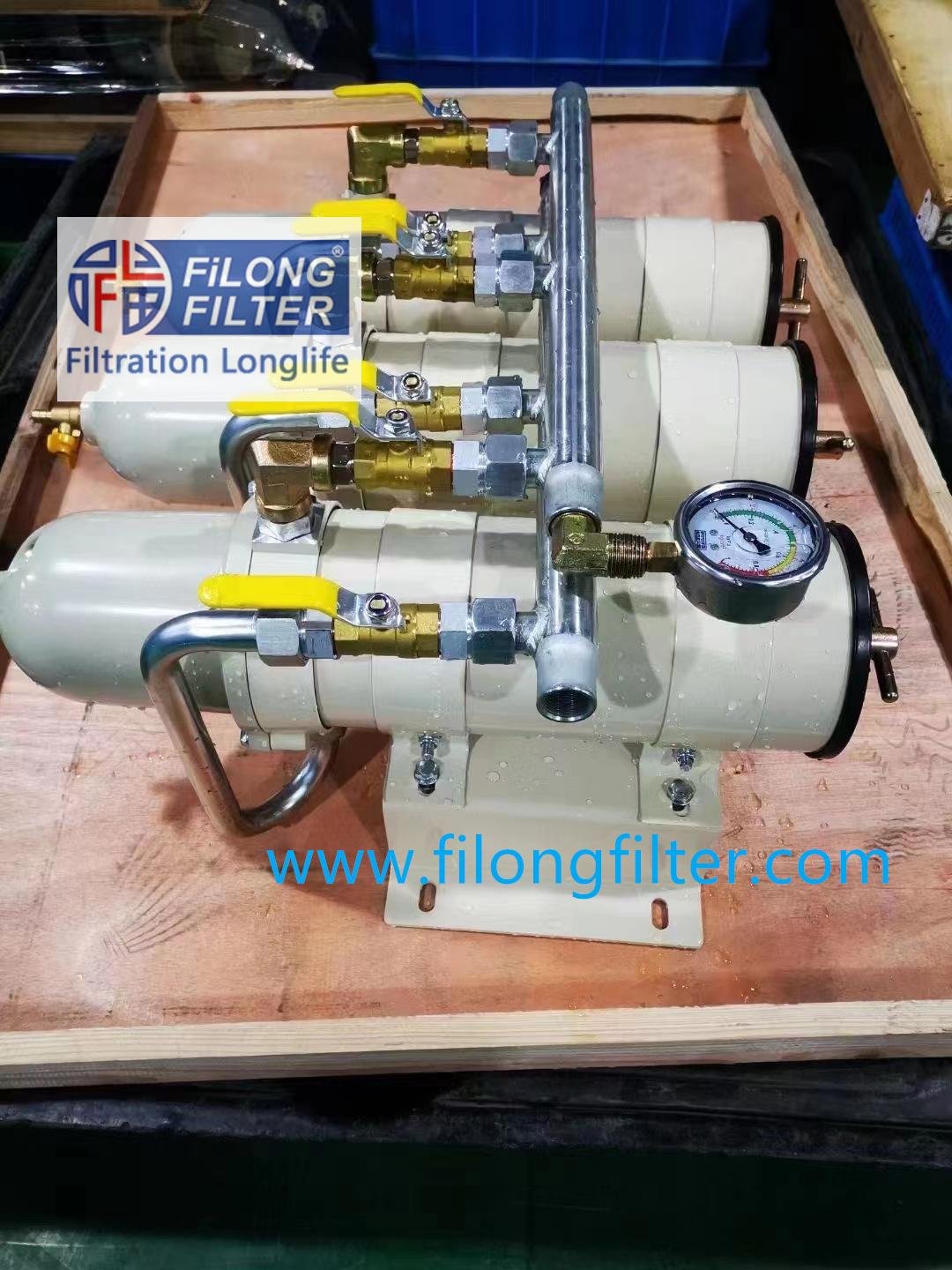 Diesel Generator Set Fuel Water Separator Assembly Fuel Filter 1000FG 1000FH     5