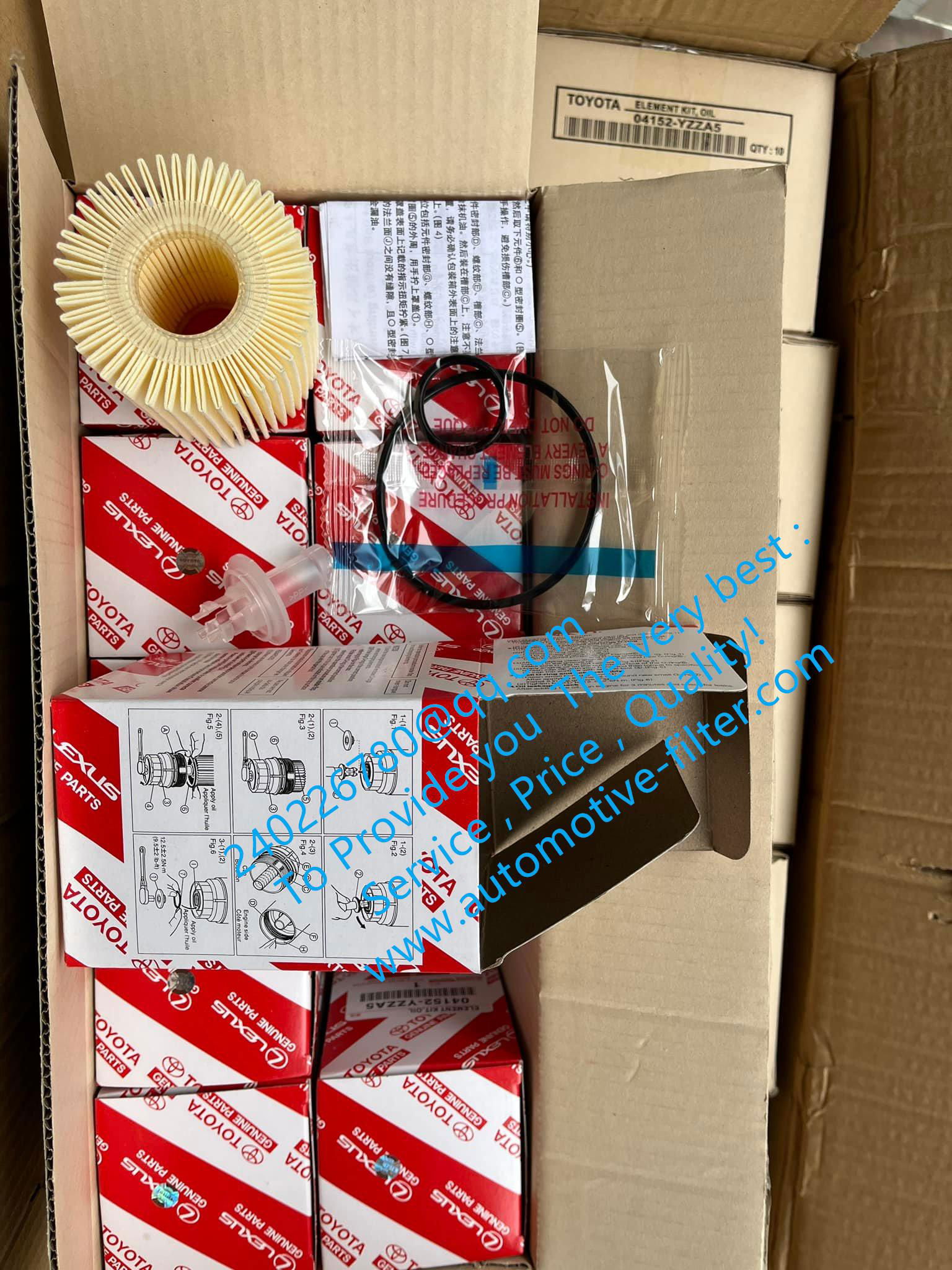 TOYOTA OIL FILTER 04151-31060, 04152-0R010, 04152-31020, 04152-31030, 04152-31040, 04152-31060, 04152-31080, 04152-38010, 04152YZZA2, 04152YZZA3, 04152YZZA5