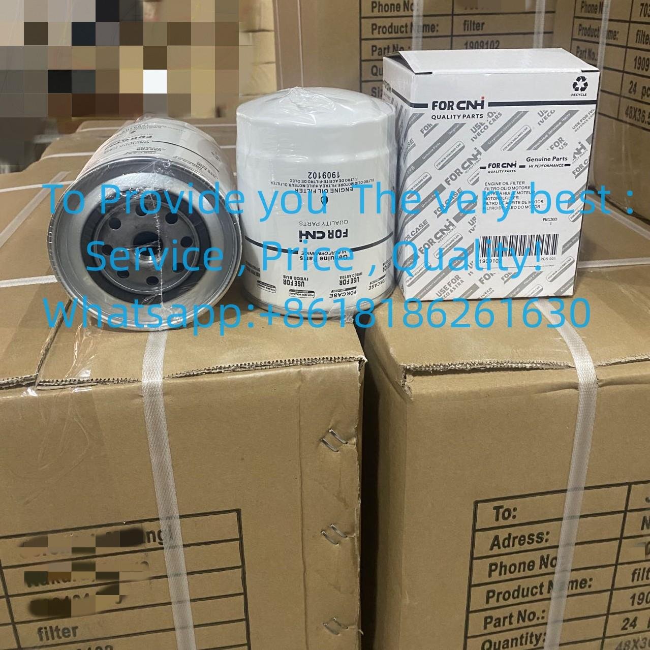 1909102 84221215  BT267 2654392 74513411 4135600 for New Holland Oil Filter  