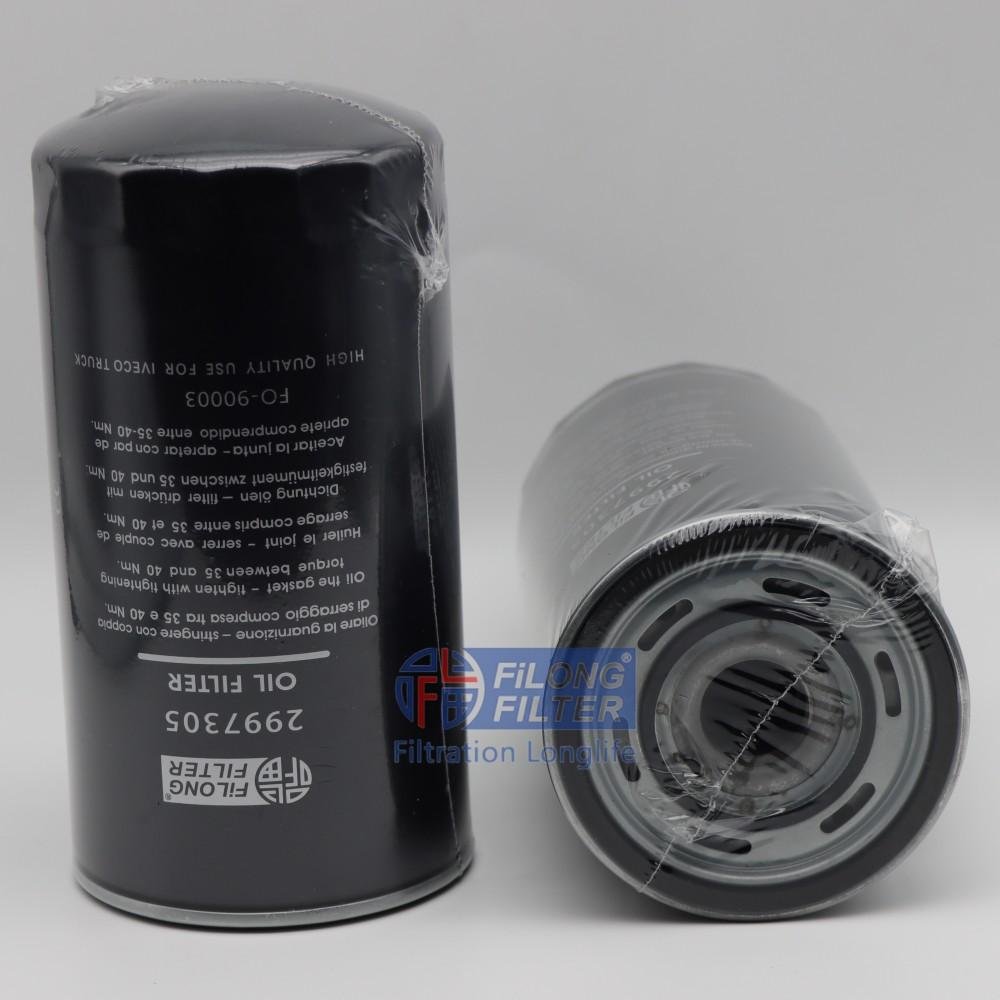 2997305 1903629 WP1169 LF3594 H220WN BD325 P550342  For IVECO Truck Oil filter OEM Number: FIAT	4787733,1931048,1930542,1930906 IVECO	1907581, 2997305, 98432653, 1902102, 1907584, 4787733, 1903629, 1930542, 61315398, 1903715, 1930906, 61315399 Reference Number: ALCO FILTER	SP1025 BALDWIN	BD325 Bosch	0451403200 CLEAN FILTER	DF887,DF891 DONALDSON	P550342 FILTRON	OP592/1 FILONG FILTER	FO90003 FLEETGUARD	LF3594 FRAM	PH5103 Hengst	H220WN JAPANPARTS	FOBR20S MANN	WP1169 Mahle	OC228,OC267 Purflux	LS236 SCT Germany	SK814 SOFIMA	S5003DR WEGA	WO600 WIX	51429E