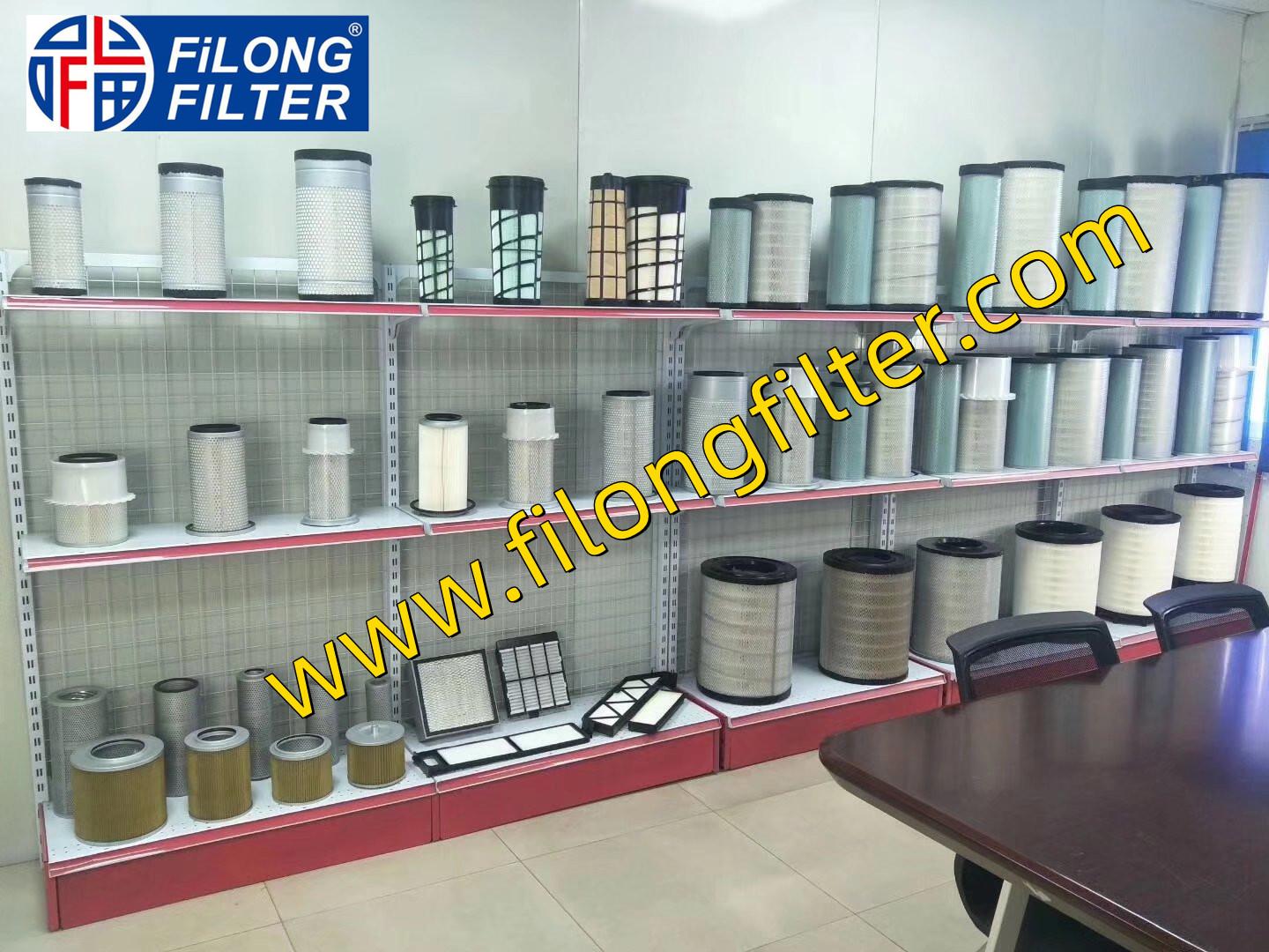 FILONG FILTER Manufacturer supply all kinds of replace filter for :AGCO FILTER，ATLAS COPCO FILTER，BALDWIN FILTER，BOMAG FILTER，CATERPILLAR FILTER，CNH FILTER，CASE IH FILTER，NEW HOLLAND FILTER，IVECO FILTER，CUMMINS-FLEETGUARD ，DAF FILTER，DEUTZ FILTER，DONALDSON FILTER，DONGFENG TRUCK FILTER， DOOSAN ，DAEWOO， FILTERFAW FILTER，FG WILSON FILTER，FORD FILTER，FOTON FILTER，HENGST FILTER，HINO FILTER，HITACHI FILTER，HYUNDAI FILTER，HYVA FILTER，ISUZU FILTER，IVECO FILTER，JCB FILTER，JOHN DEERE FILTER，KING LONG HIGER， KOBELCO FILTER，KOMATSU FILTER，KUBOTA FILTER，LIUGONG FILTER，LH LEEMIN HYDRAULIC， MAN FILTER，MANN FILTER， ，MERCEDES BENZ FILTER，MITSUBISHI FILTER，MTU FILTER，NELSON FILTER，PARKER RACOR FILTER，PERKINS FILTER，PEUGEOT FILTER，RENAULT FILTER，SANY FILTER，TATA & Leyparts FILTER,SDEC/SHANGCHAI FILTER，SCANIA FILTER，SHACMAN/SHAANXI FILTER，SHANTUI FILTER，SINOTRUK HOWO FILTER，THERMO KING FILTER，TOYOTA FILTER，VOLVO FILTER，WEICHAI FILTER，XCMG FILTER，YANMAR FILTER，YUCHAI FILTER，KAESER FILTER，LIEBHERR FILTER，MP Filtri，SAIC-IVECO HONGYA