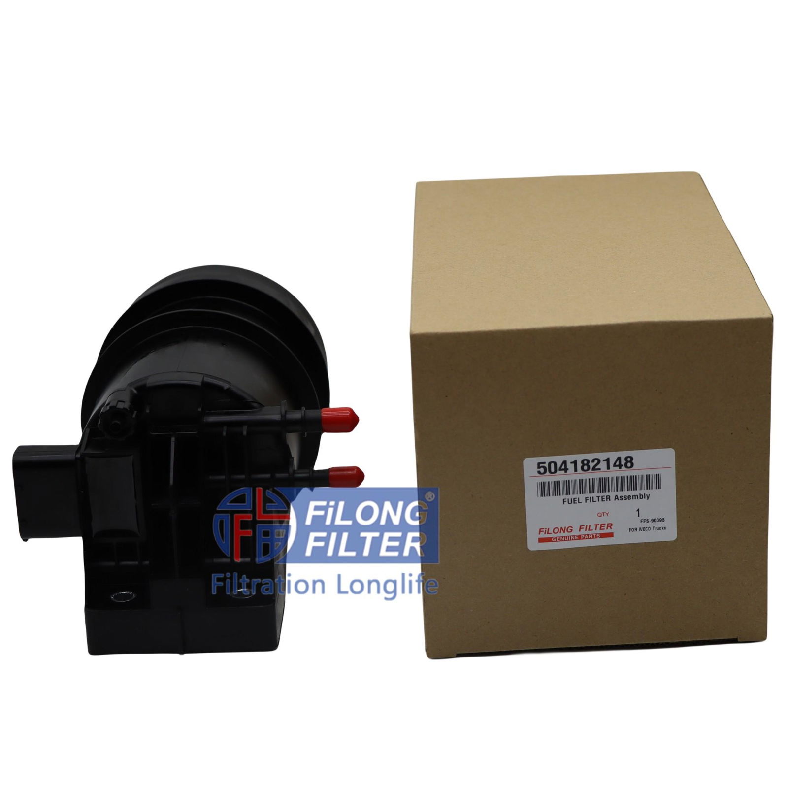 Fuel Filter QFF0411 TJ Filters 500055340 504182147 504182148 504170771 Quality 