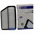 USE FOR HYUNDAI TUCSON and KIA SPORTAGE CARS Air filter 28113-2S000 28113-3Z100  OEM Number: HYUNDAI 28113-2S000, 281132S000, 28113-A0100  KIA 28113-2S000  JAC 1109130U1510  Reference Number: ALCO FILTER MD8508  BOSCH F026400228  CLEAN FILTER MA3193  COMLINE EAF780  CoopersFiaam PA7698  FILTRON AP107/8  FILONG FA50025  FRAM CA10889  HENGST FILTER E1088L  KNECHT/MAHLE LX2869  MANN-FILTER C26013  MECAFILTER ELP9364  MULLER FILTER PA3532  PURFLUX A1452  SCT Germany SB2291  WIX FILTERS WA9710 