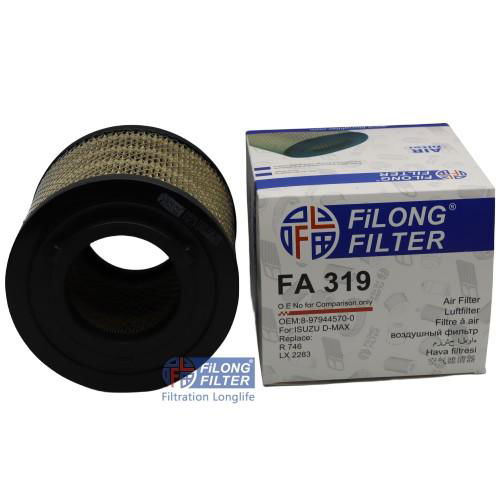 FOR ISUZU D-MAX AIR FILTER SUZU	8-97178-609-0,8-97178-609-1,8-97178-609-2, 8-97941655-1,8-97944-570-0 8-97178609-0,8-97178609-1,8-97178609-2,8-97941655-0,8-97944570-0 8971786090,8971786091,8971786092,8979416551,8-979445700, KOMATSU	ZA8-971-786-090 NISSAN	16546-51N01,16546-51N02,AY120NS036 Reference Number: BOSCH	0986AF2359 FILONG FILTER	FA319 FILTRON	AR302/1 JS-ASAKASHI	A2004 KNECHT/MAHLE	LX2283 MECAFILTER	EL9185 MISFAT	R746 SAKURA	A-1515 