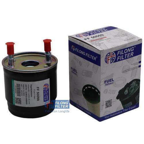 OEM Number: HYUNDAI	31922-H8900, 31922H8900 Reference Number: ALCO FILTER	SP-1495 A.M.C.	FFF-10002 BLUE PRINT	ADBP230057 FILONG	FF50059 KAVO PARTS	FFF-10002 KNECHT/ MAHLE	KL1002D TECNECO	GS1207