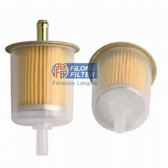 Universal gasoline fuel filter GF61 GF61M GF61-MN 1945199 2120064 2121779 BF840 FF149 GF142 105-48-3206101 FF-8 1256425 450-901-001 1014303C1   GF715 3968615 105483206102 GF61-BK GF61-MN