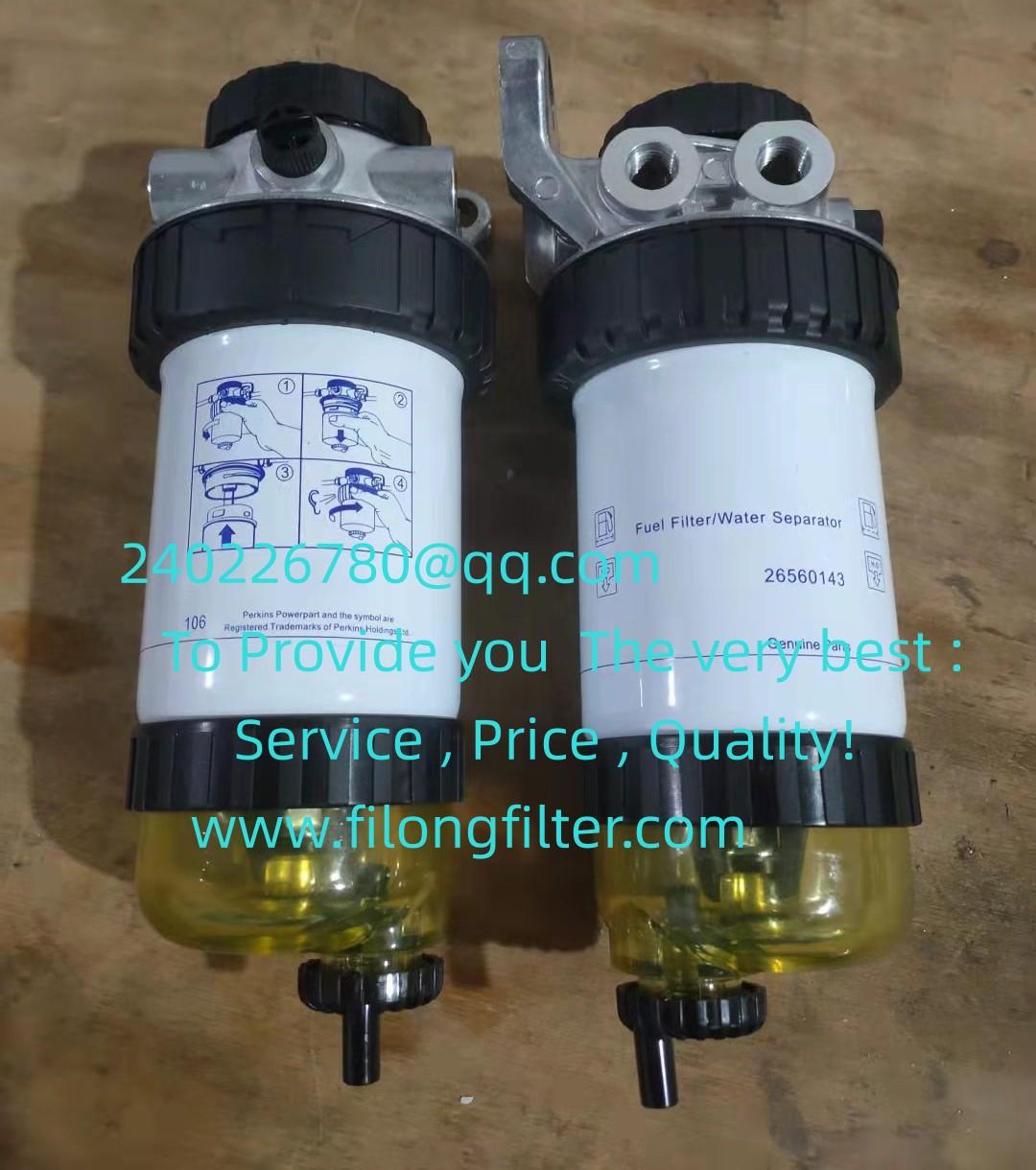 Perkins Fuel Water Separator Assembly 26560143,26560145