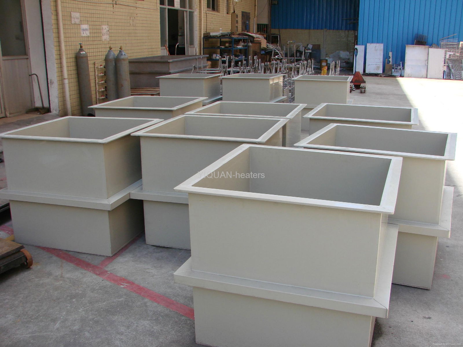 PP (PVC, PVDF)  Electroplating Chemical Tanks 4