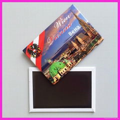 promotional gifts tin plate fridge magnet