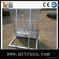 Aluminum  crowd control barrier 4