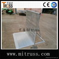 Aluminum  crowd control barrier 1