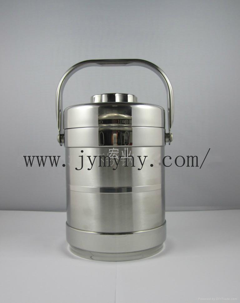 不鏽鋼無磁直型保溫提鍋1.4L-1.8L 3