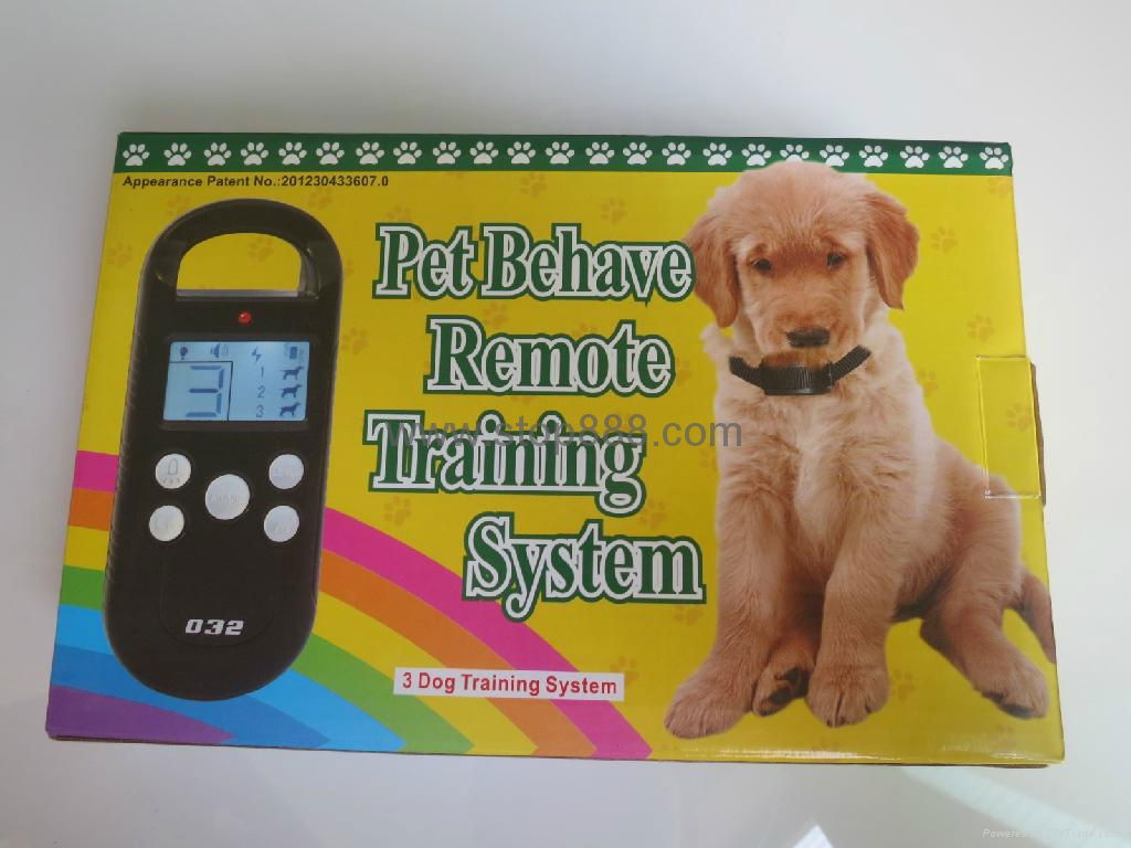 300M LCD display 4Levels shocks and Virbration waterproof dog trainer for 3dogs 5