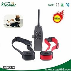 Small/Medium/Big Dog Remote Training Collar for 2 Dogs-Rechargeable Version 