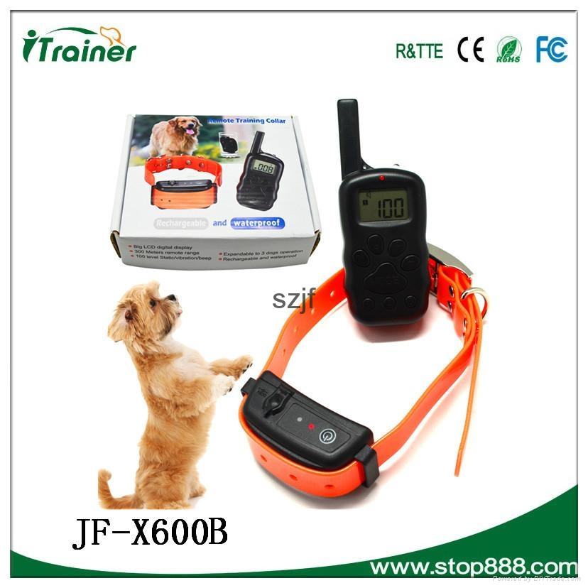 JF-X600B 最新亞馬遜熱賣訓狗器 寵物訓練項圈
