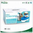 Automatic pet feeder PW-101 dog fountain doggie&cat water fountain 2