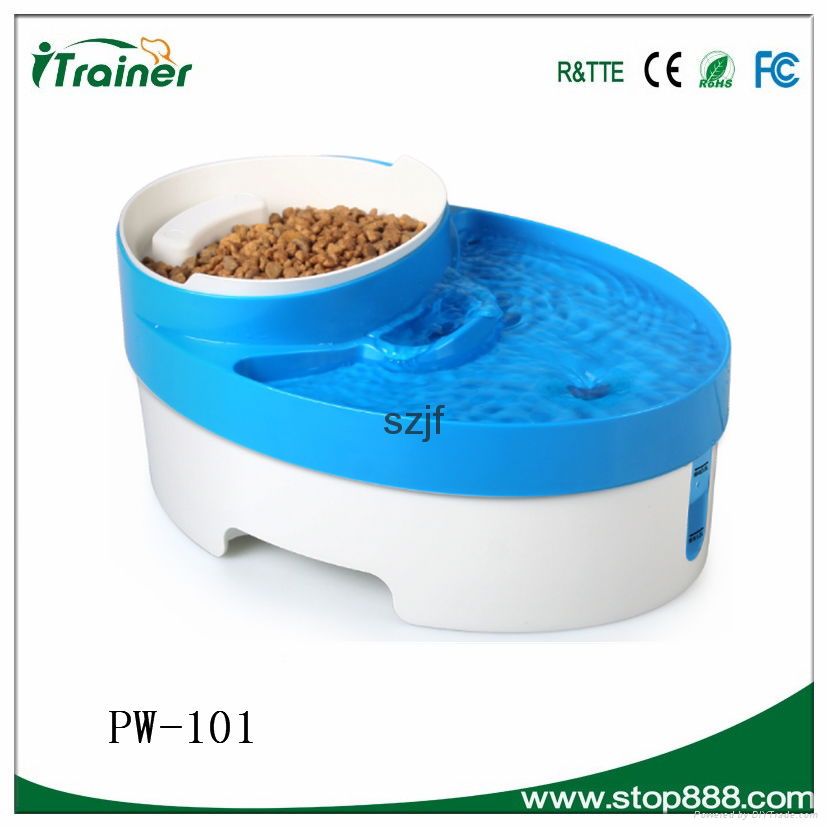 Automatic pet feeder PW-101 dog fountain doggie&cat water fountain