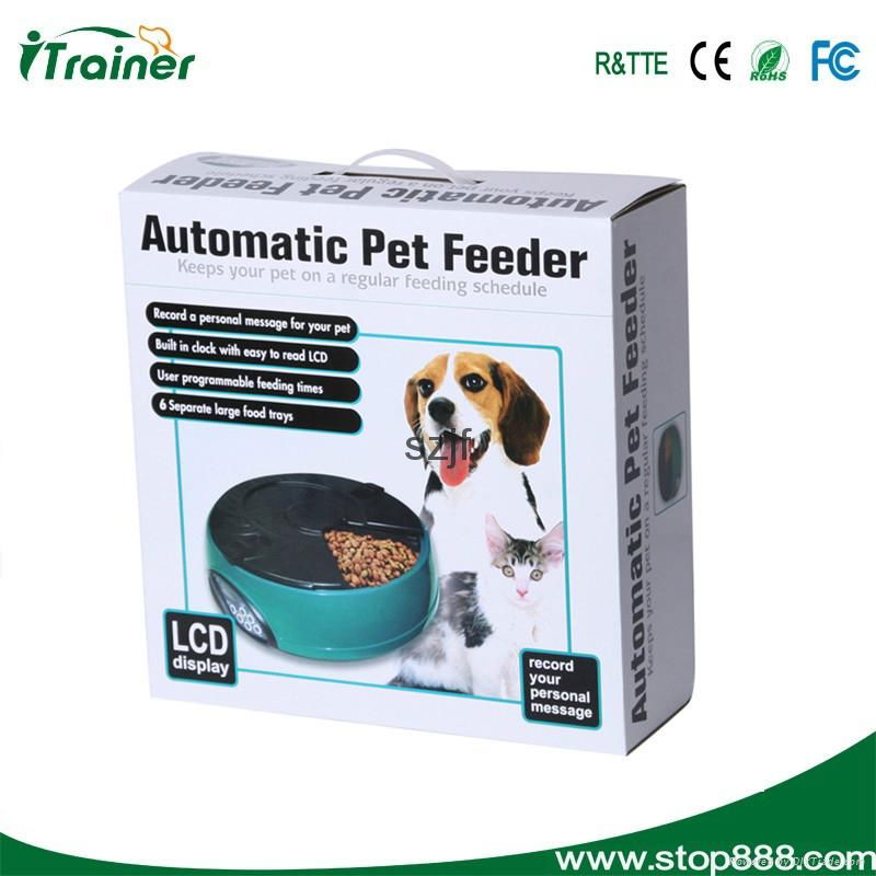 High qualoty automatic pet dog bowl feeder PF-18 3