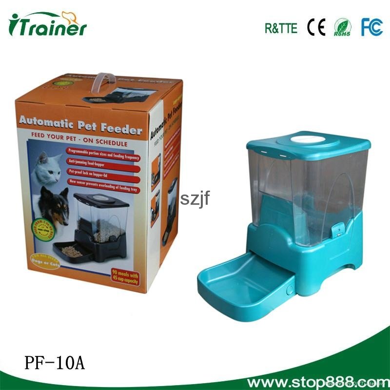 2015 electric automatic timed pet food dispenser PF-10A 2