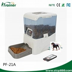 2014 Best Sell PF-21A Remote Controlled Automatic Pet Feeder