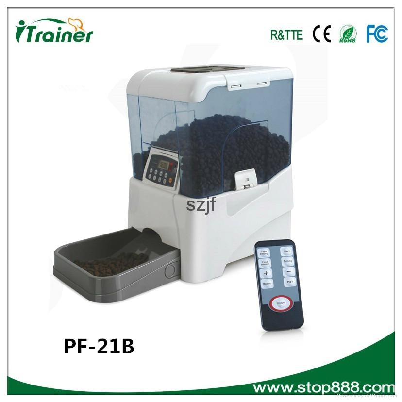 PF-21B 2015 new designed automatic programmable pet feeder, pet automatic feeder 4