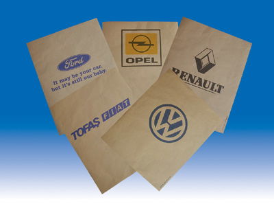 Paper Floor Mat with logo