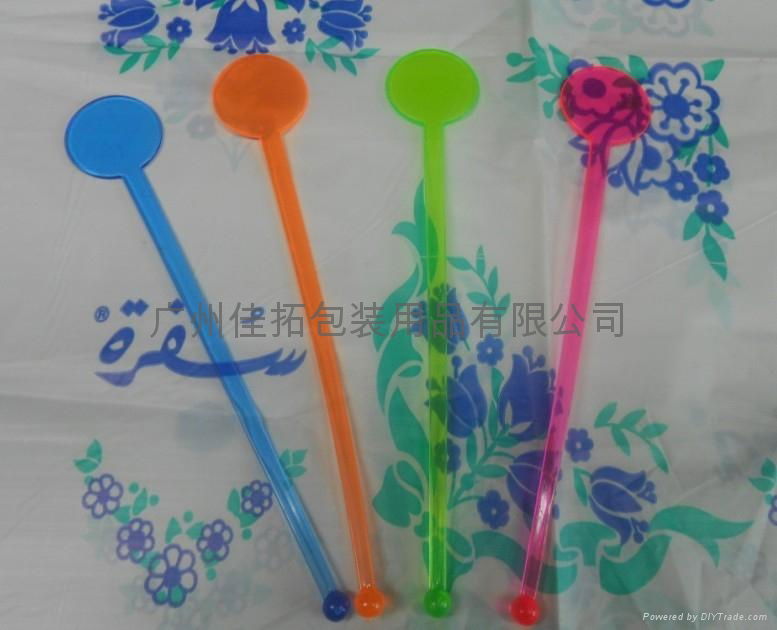 Plastic stirrer