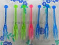 plastic fruit fork